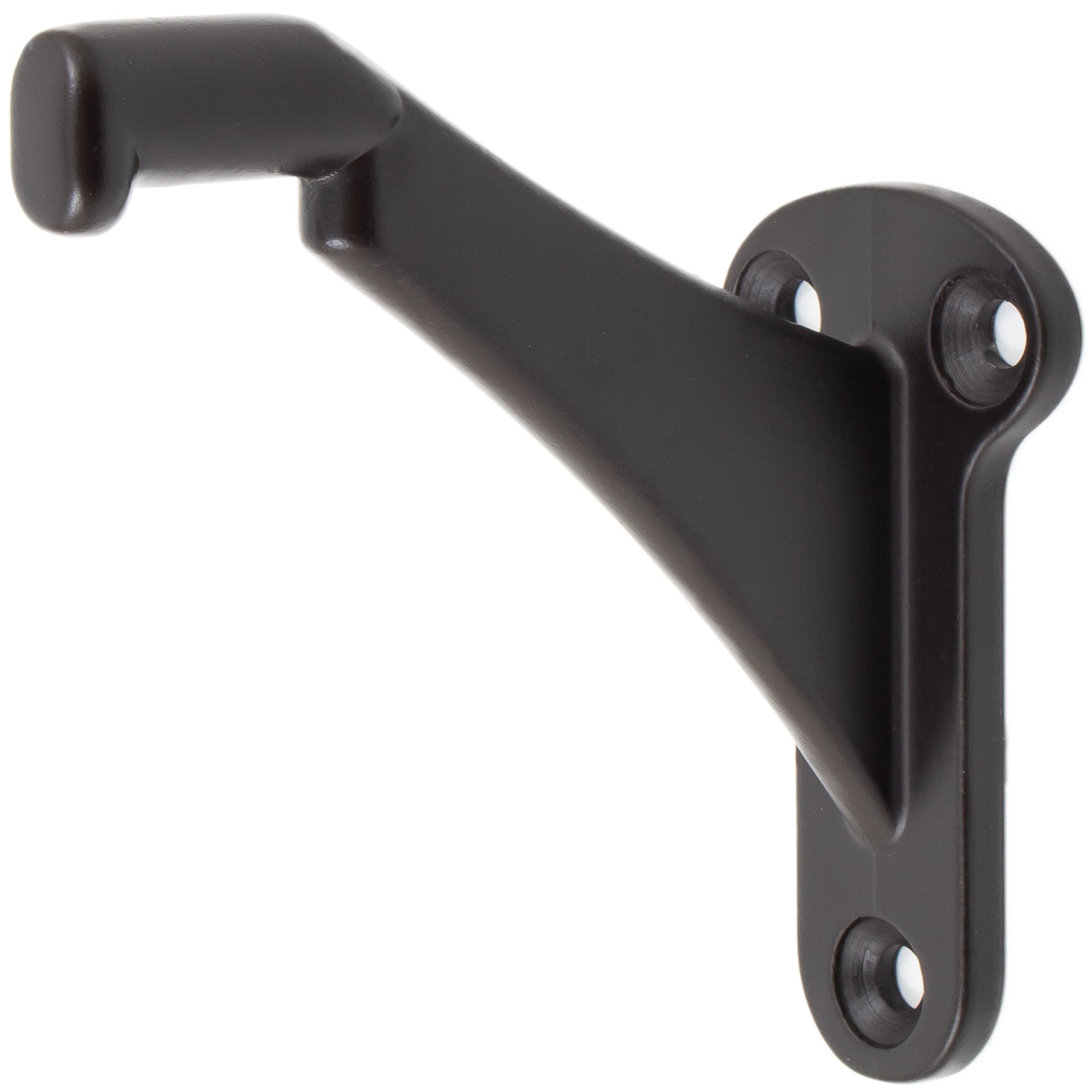 Heavy-Duty Aluminum Handrail Bracket - Oil-Rubbed Bronze