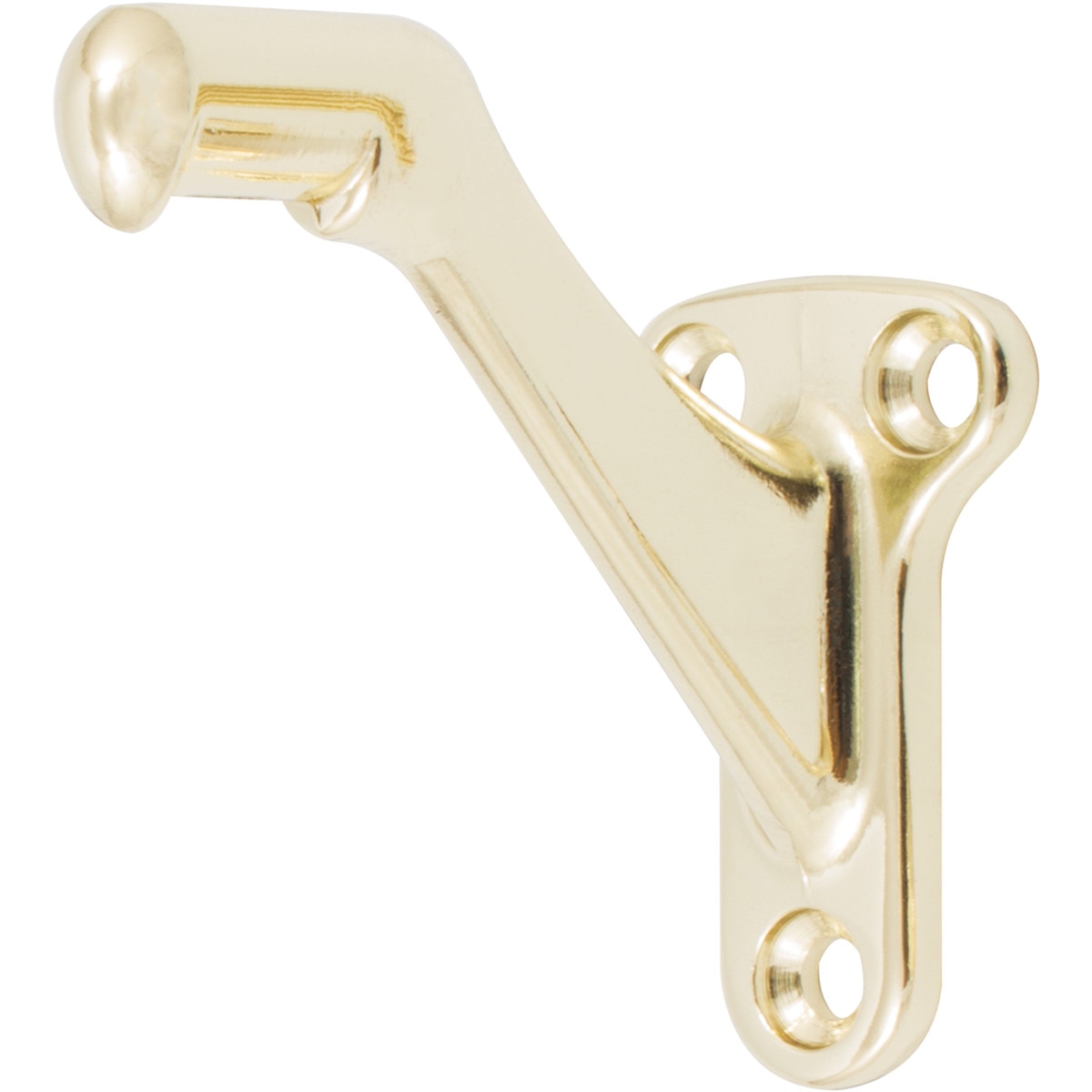 Handrail Bracket - Polished Brass