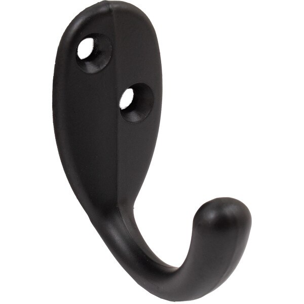 Single Robe Hook Matte Black