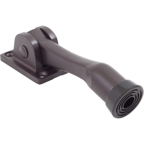 4" HeavyDuty KickDown Door Stop OilRubbed Bronze