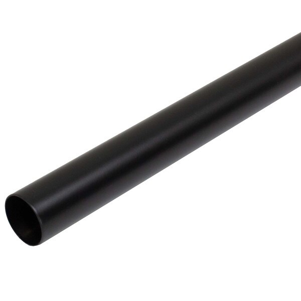 5' Stainless Shower Rod - Matte Black