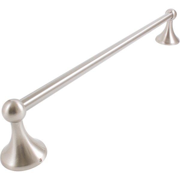 Coastal 24" Towel Bar Satin Nickel