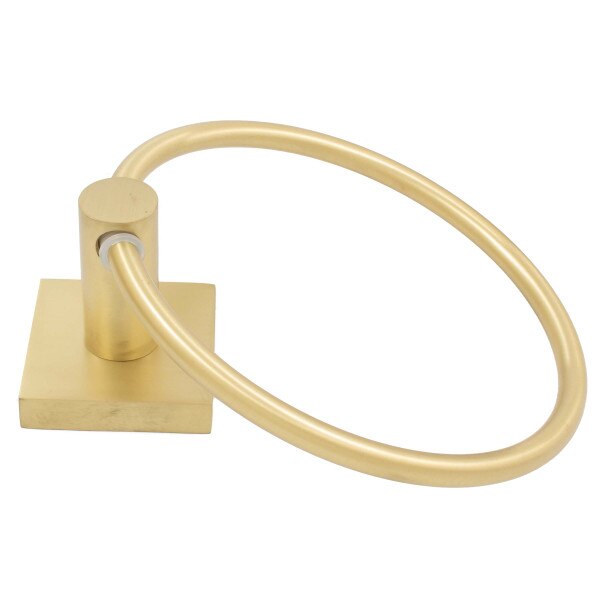 Vienna Towel Ring Satin Brass