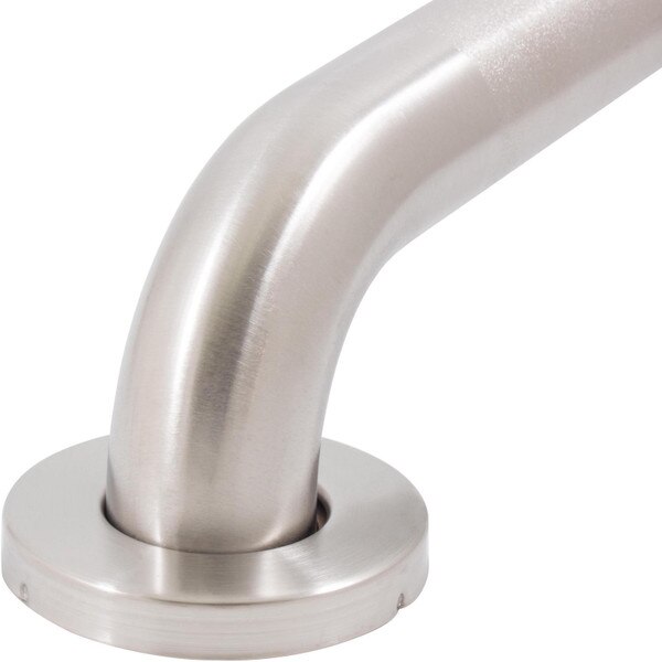 Peened 12" Grab Bar Satin Stainless Steel