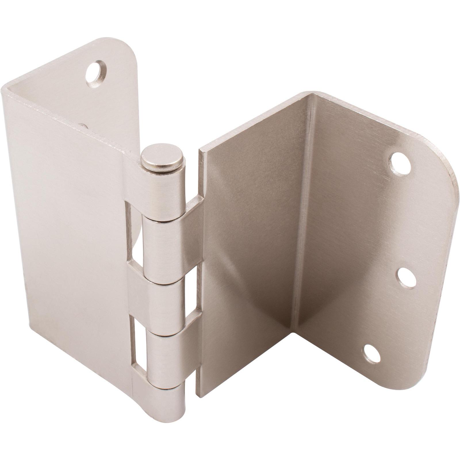 Swing Clear Offset Hinge, 31/2 Inches, 5/8" Radius Corner, Fits Doors