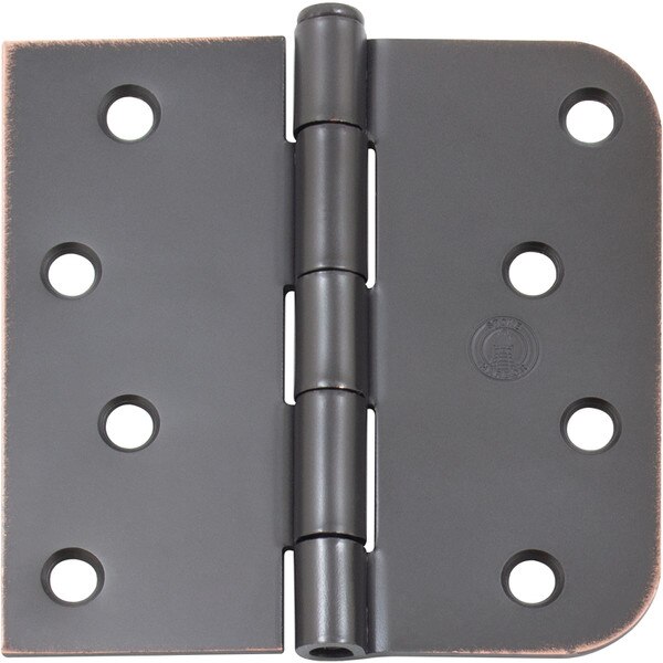 4" 5/8R x SQR Standard Hinge 2/pk Vintage Bronze