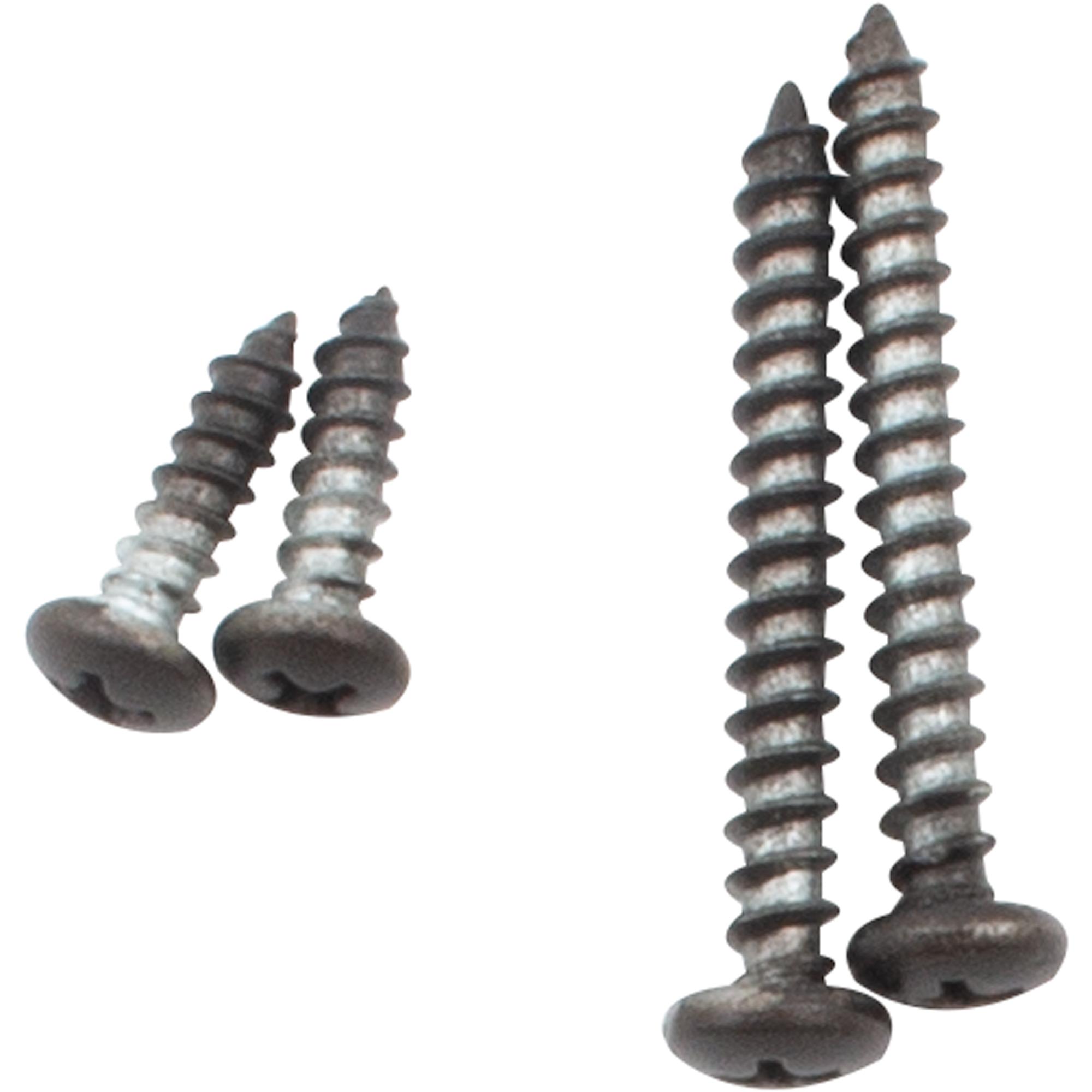 Shelf Bracket Screws 4/pk Dark Bronze