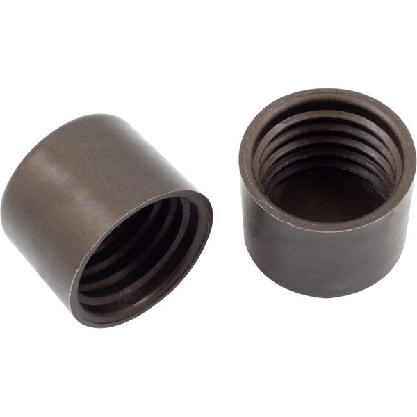 Closet Pole End Caps 2/pk Dark Bronze