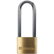 Brinks 171-40401 40mm Solid Brass Padlock, 4 Pack