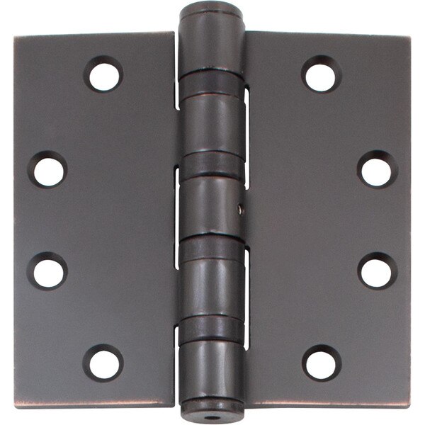 41/2" x 41/2" SQR HeavyDuty Ball Bearing Hinge .180 Gauge NRP OilRubbed Bronze