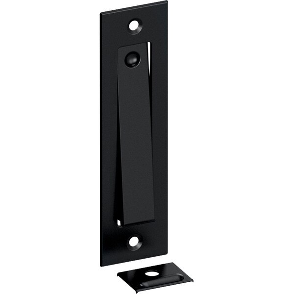 PDB50U19 45/8" Pocket Door Jamb Bolt Black