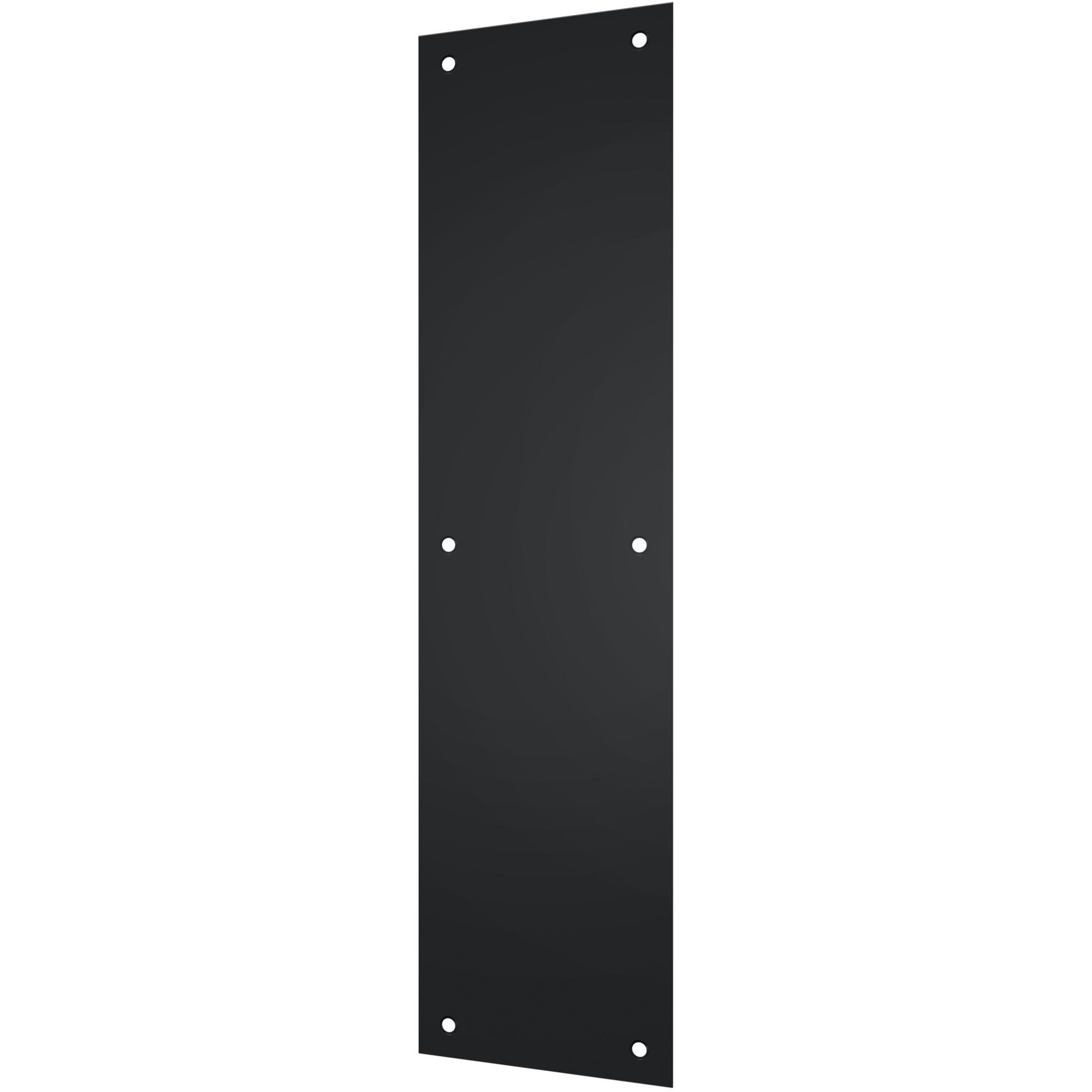 PP4016U19 4" x 16" Push Plate Matte Black