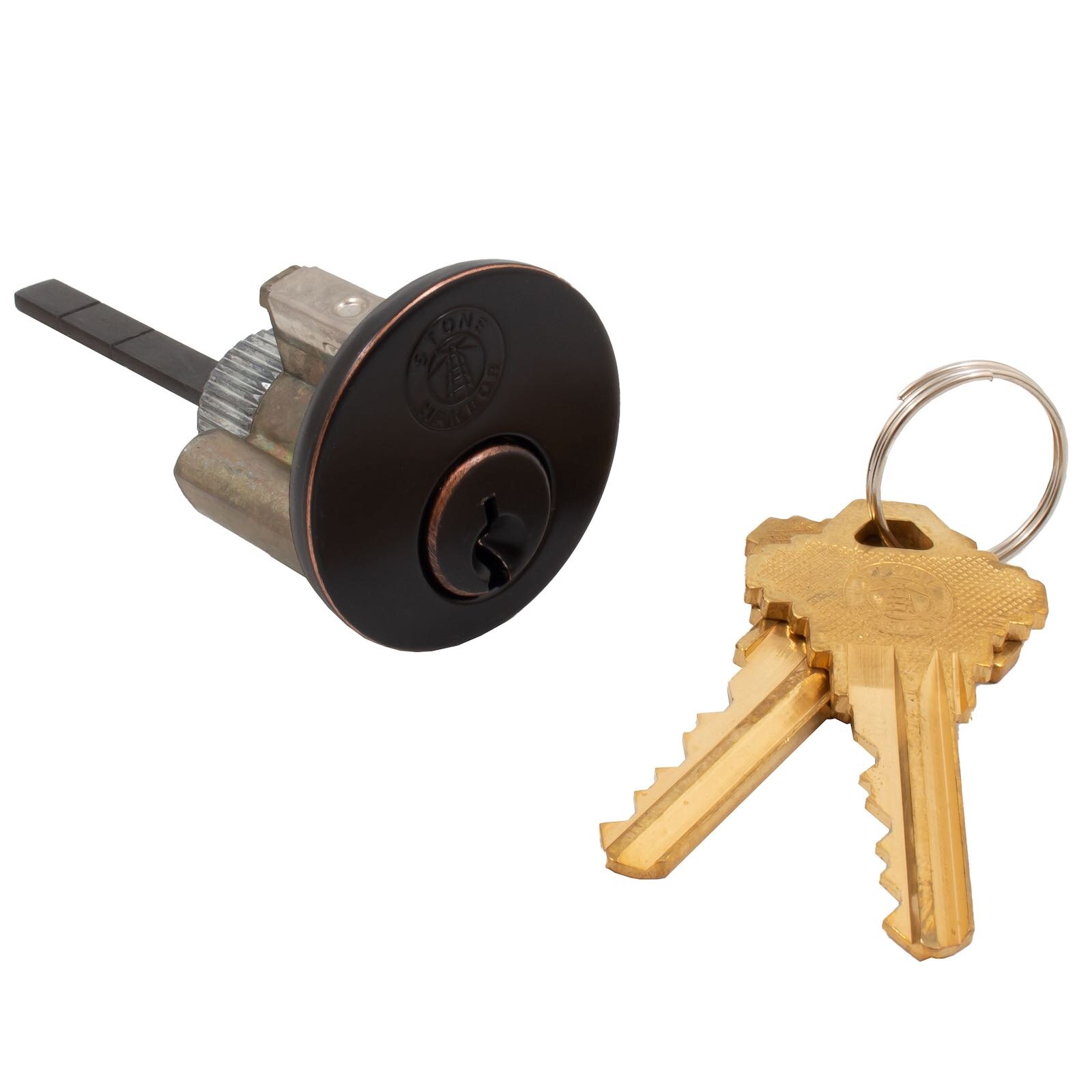 Cylinder Assembly for Traditional Deadbolts & Handlesets, SC Keyway,  Vintage | eBay