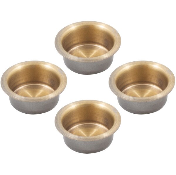 218B5 3/4" Finger Pull 4/pk Antique Brass