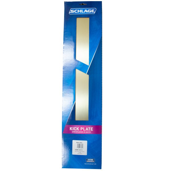 SC8400B3 8" x 34" Kick Plate Polished Brass