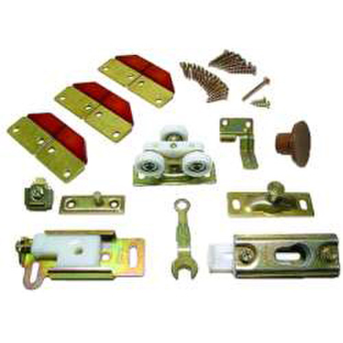 1031FD02 2 Panel Folding Door Hardware Parts Set For One Side of 100FD