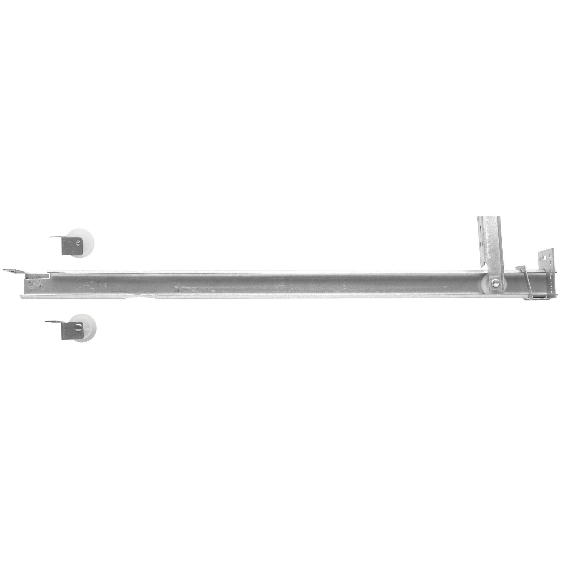 Knape & Vogt 1175P ZC 22 22-5/8" Zinc Single Track Drawer Sl