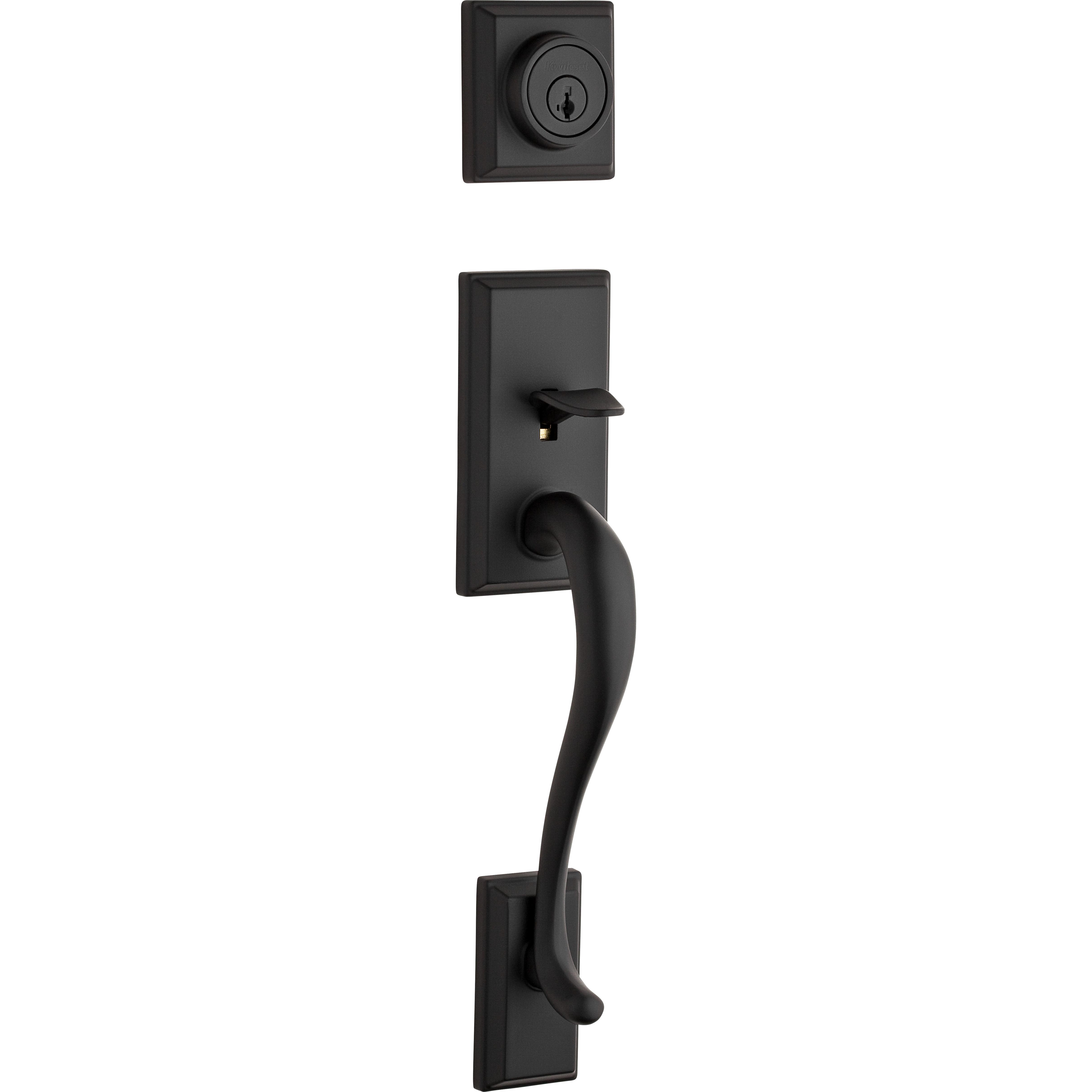 800HE LIP 514 SMT 6AL STRKP Hawthorne Handleset for 966 Trims Matte Black