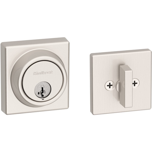 Db Rcal Ul 817 SQT 15 UL SMT RCAL RCS KD Key Control Deadbolt - Satin Nickel