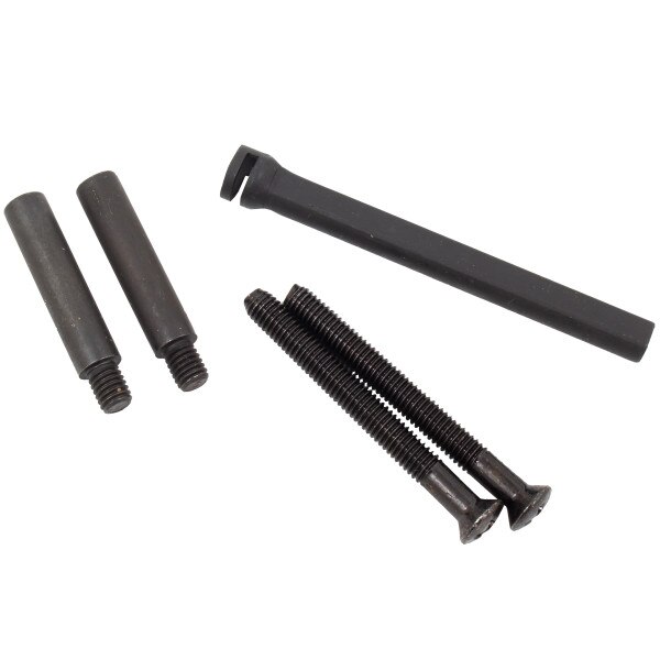 86130009 21/4" Thick Door Kit 665 Deadbolt Matte Black