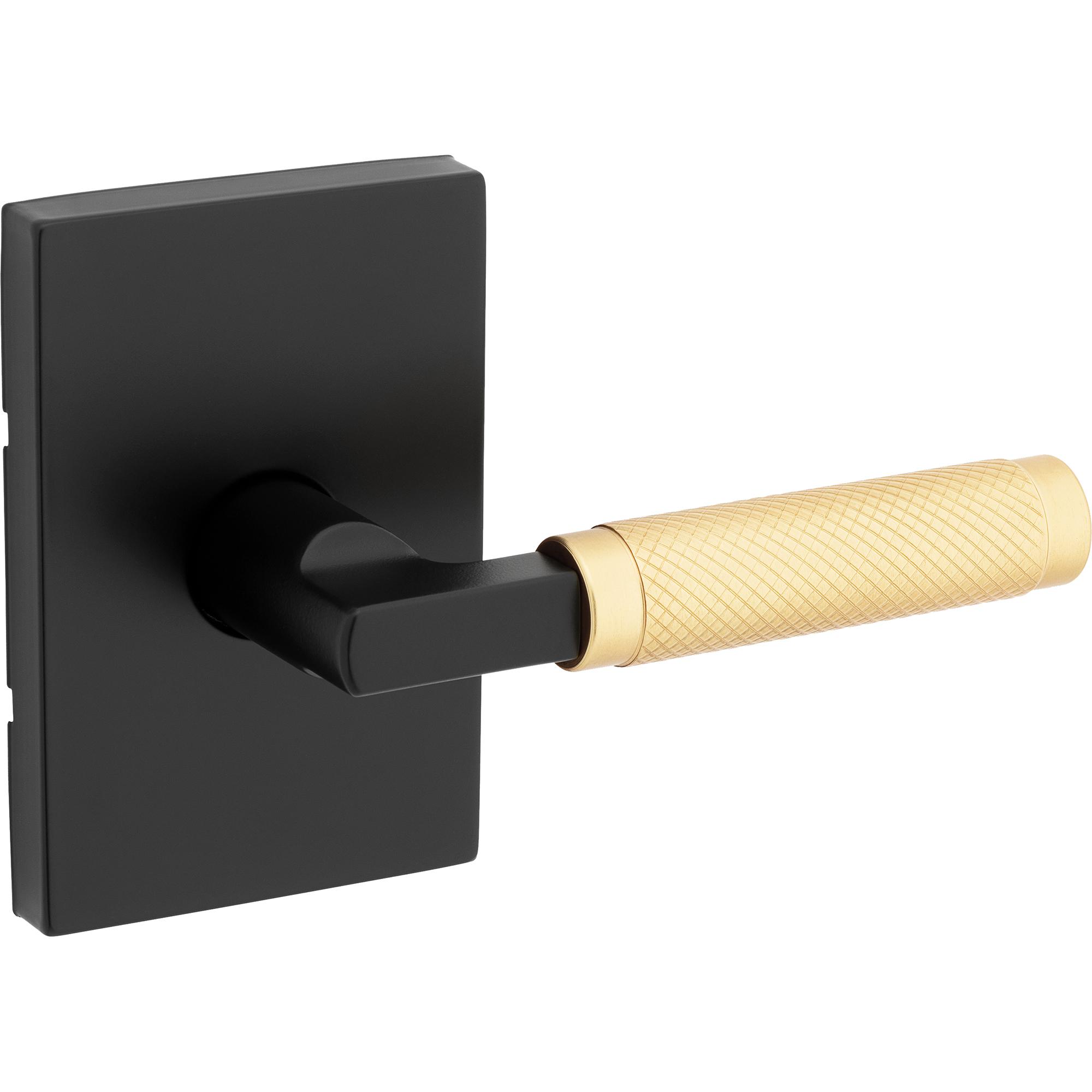 Finish: Gunmetal, Matte-Black-with-Satin-Brass, Function: Dummy