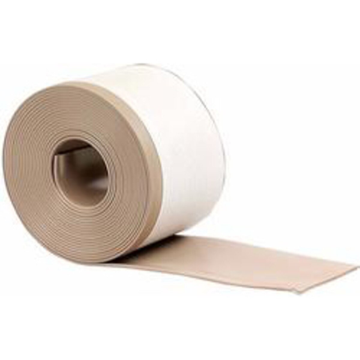 4" x 20' Vinyl Wall Base Adhesive Back Desert Beige