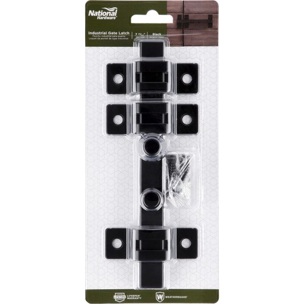 V1124 Industrial Gate Latch Black