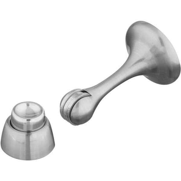 V244 3” Rigid Door Stop with Catch Satin Nickel