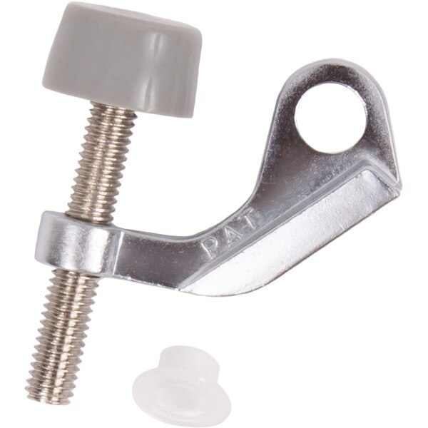 Door Saver Hinge Stop Satin Chrome