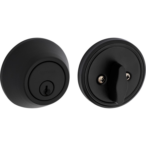 SD9100 514 RCAL RCS K3 1-Cyl Deadbolt - Matte Black