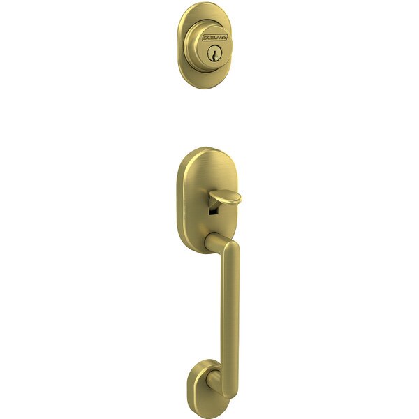 F58RMN608 Remsen Handleset for F59 Trims - Satin Brass